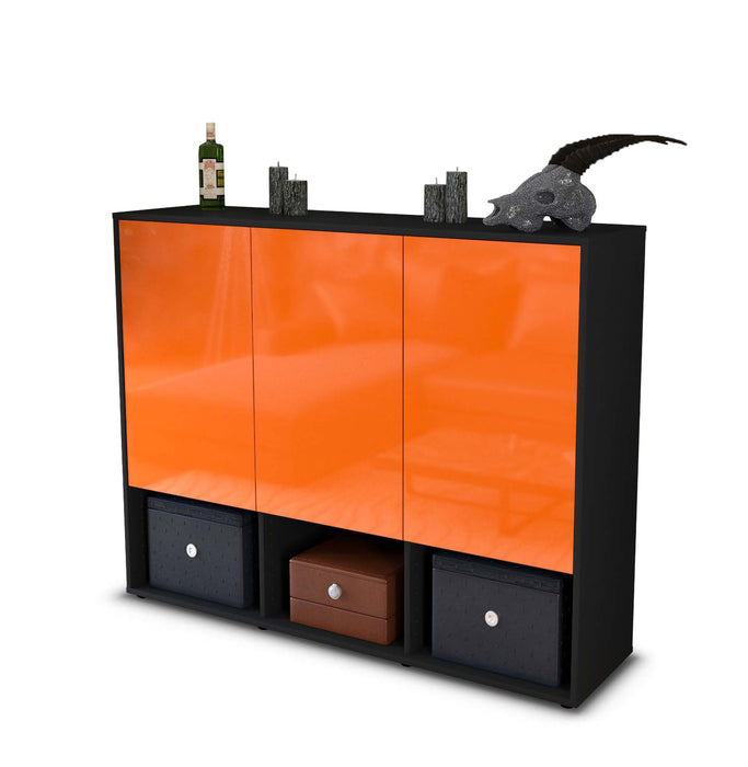 Highboard Mea, Orange Seite (136x108x35cm) - Dekati GmbH