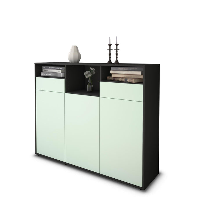 Highboard Melina, Mint Seite (136x108x35cm) - Dekati GmbH