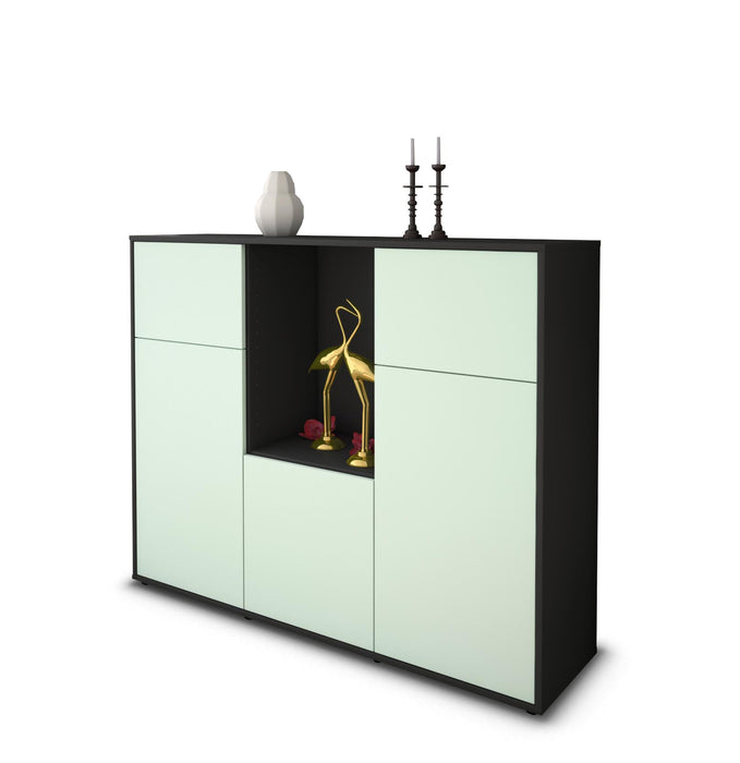 Highboard Michelle, Mint Seite (136x108x35cm) - Dekati GmbH