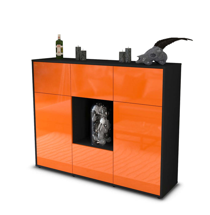 Highboard Milou, Orange Seite (136x108x35cm) - Dekati GmbH