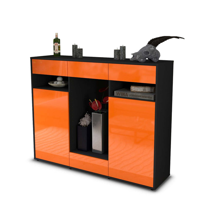 Highboard Name, Orange Seite (136x108x35cm) - Dekati GmbH