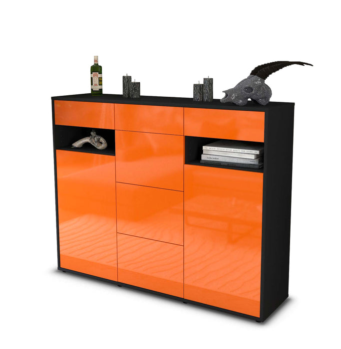 Highboard Nevia, Orange Seite (136x108x35cm) - Dekati GmbH