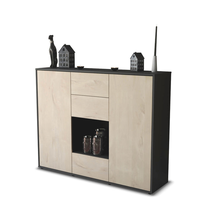 Highboard Nora, Zeder Seite (136x108x35cm) - Dekati GmbH