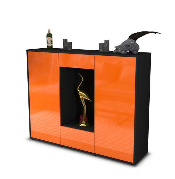 Highboard Nova, Orange Seite (136x108x35cm) - Dekati GmbH