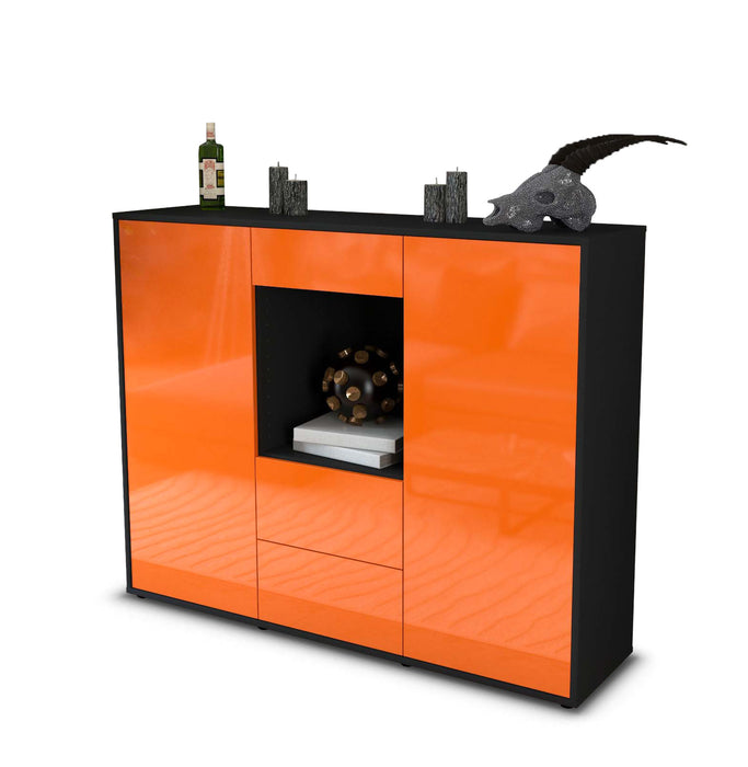 Highboard Ortensia, Orange Seite (136x108x35cm) - Dekati GmbH