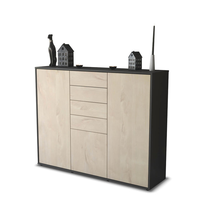 Highboard Patricia, Zeder Seite (136x108x35cm) - Dekati GmbH