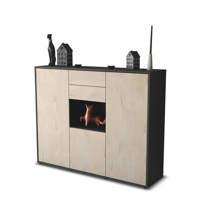 Highboard Penelope, Zeder Seite (136x108x35cm) - Dekati GmbH