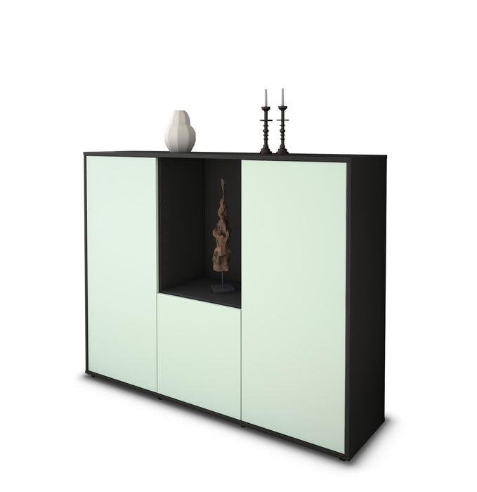 Highboard Pia, Mint Seite (136x108x35cm) - Dekati GmbH