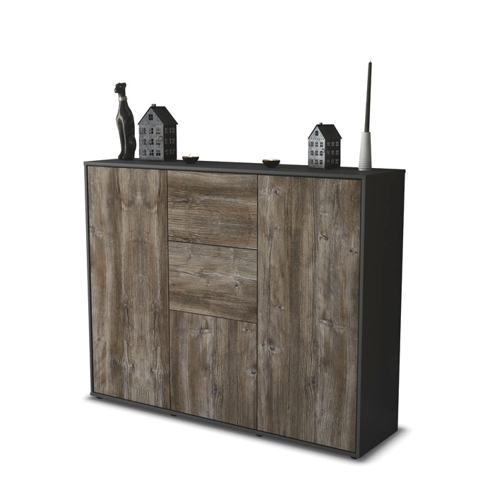 Highboard Polina, Treibholz Seite (136x108x35cm) - Dekati GmbH