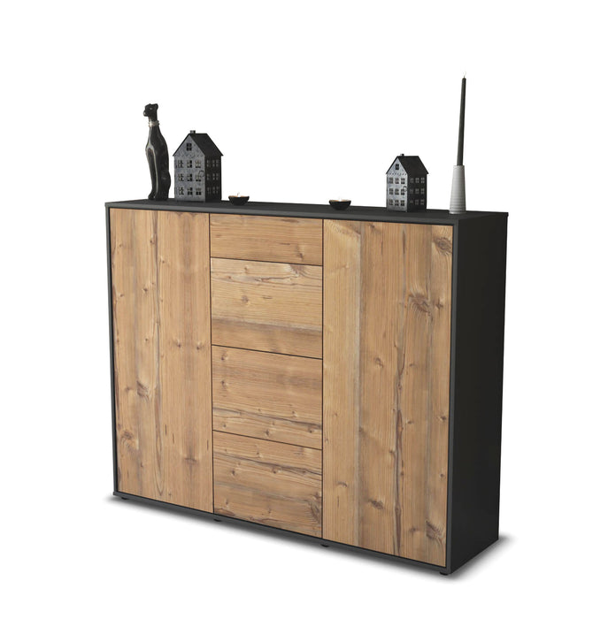 Highboard Prospera, Pinie Seite (136x108x35cm) - Dekati GmbH