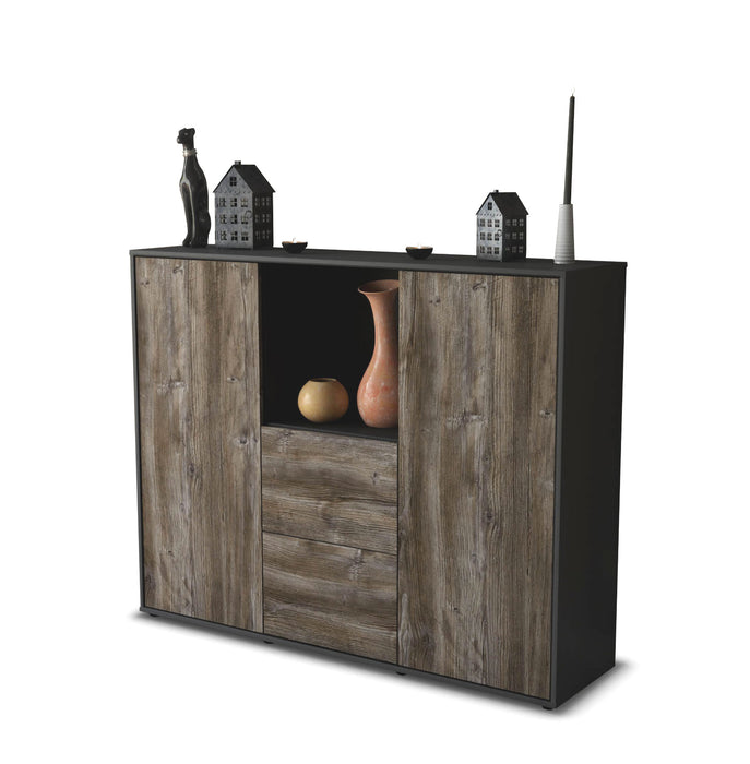 Highboard Rabea, Treibholz Seite (136x108x35cm) - Dekati GmbH