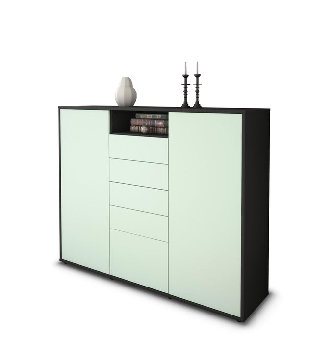 Highboard Ravena, Mint Seite (136x108x35cm) - Dekati GmbH