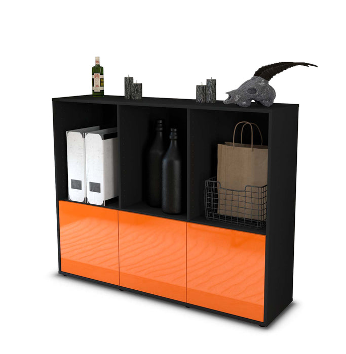 Highboard Seraphine, Orange Seite (136x108x35cm) - Dekati GmbH