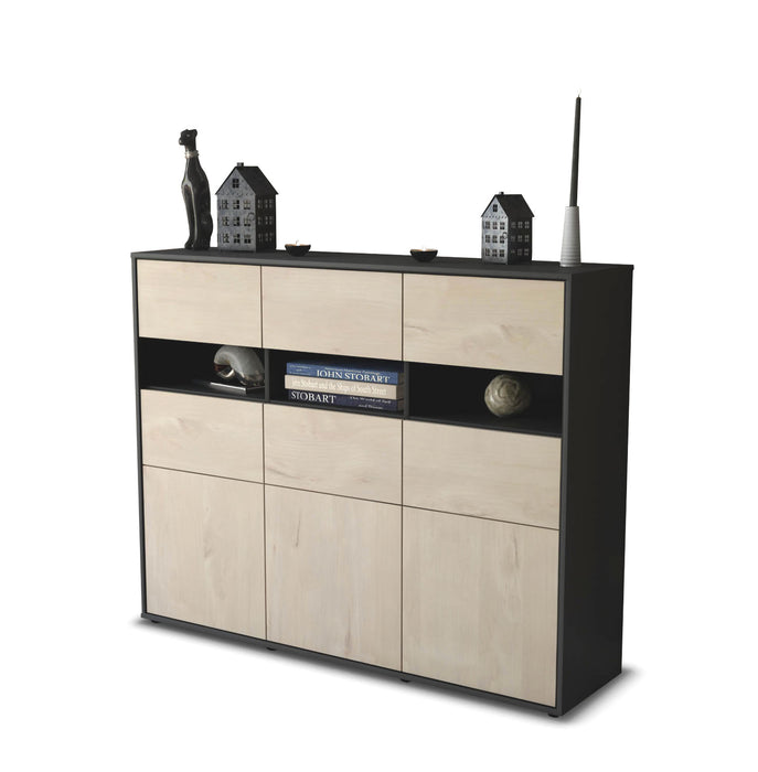 Highboard Teresa, Zeder Seite (136x108x35cm) - Dekati GmbH