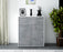 Highboard Giulia, Beton Front (92x108x35cm) - Dekati GmbH