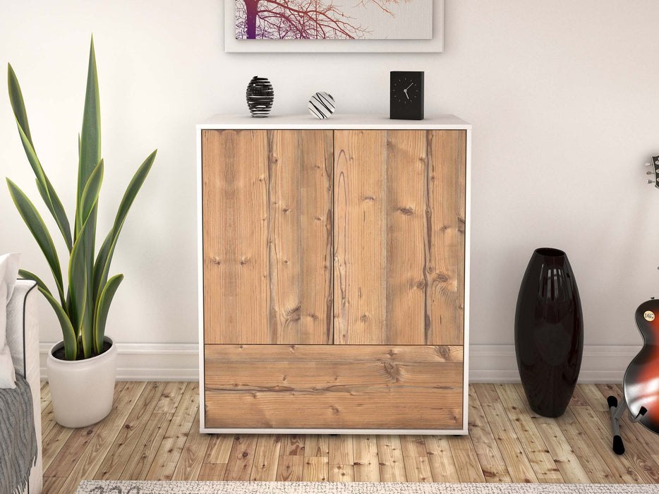 Highboard Grazia, Pinie Front (92x108x35cm) - Dekati GmbH