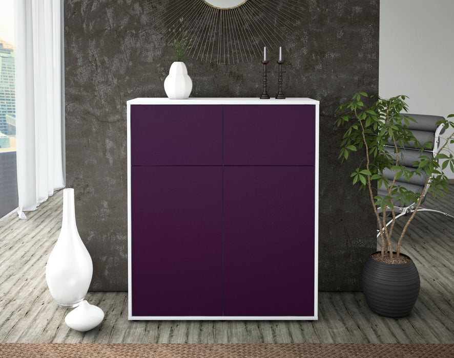 Highboard Greta, Lila Front (92x108x35cm) - Dekati GmbH