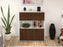 Highboard Ina, Walnuss Front (92x108x35cm) - Dekati GmbH