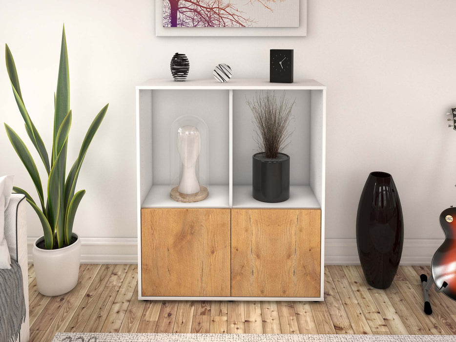 Highboard Ivona, Eiche Front (92x108x35cm) - Dekati GmbH