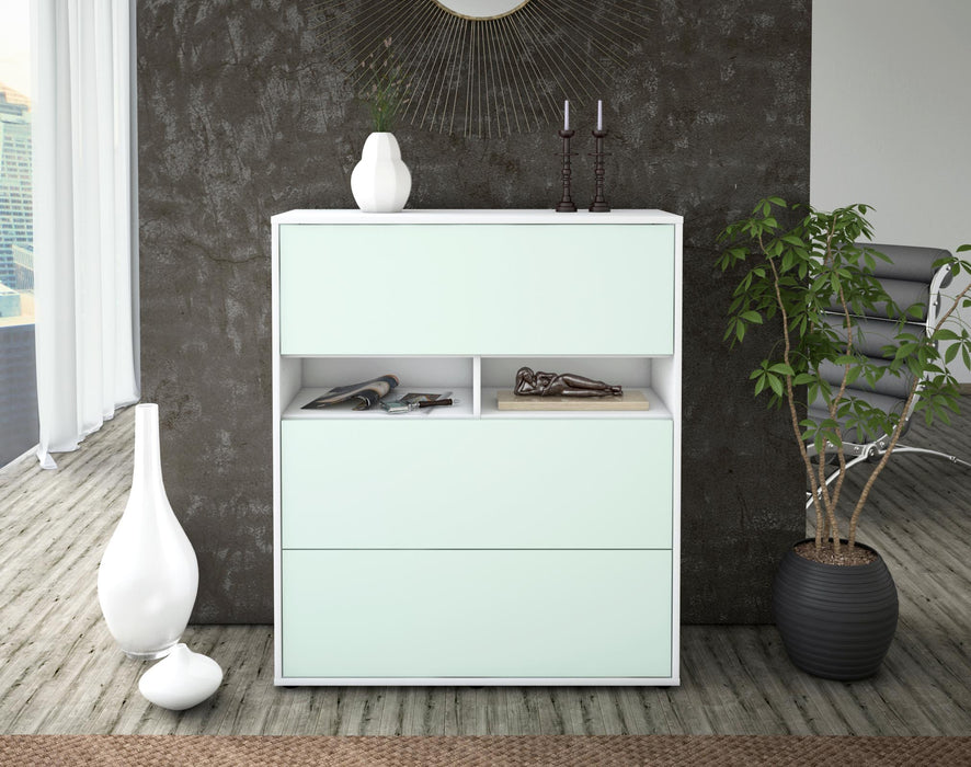 Highboard Janine, Mint Front (92x108x35cm) - Dekati GmbH