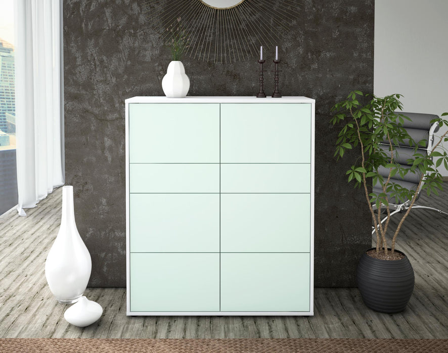 Highboard Jenna, Mint Front (92x108x35cm) - Dekati GmbH