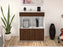 Highboard Joana, Walnuss Front (92x108x35cm) - Dekati GmbH