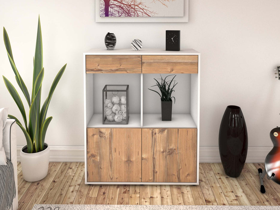 Highboard Joana, Pinie Front (92x108x35cm) - Dekati GmbH