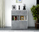 Highboard Joelina, Beton Front (92x108x35cm) - Dekati GmbH