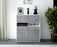 Highboard Josefina, Beton Front (92x108x35cm) - Dekati GmbH