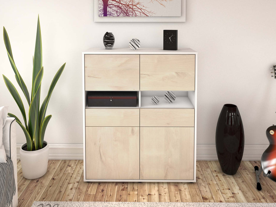 Highboard Josefina, Zeder Front (92x108x35cm) - Dekati GmbH