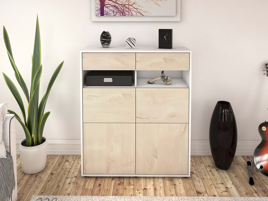 Highboard Juliana, Zeder Front (92x108x35cm) - Dekati GmbH