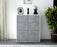 Highboard Julietta, Beton Front (92x108x35cm) - Dekati GmbH