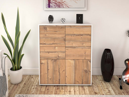 Highboard Katia, Pinie Front (92x108x35cm) - Dekati GmbH