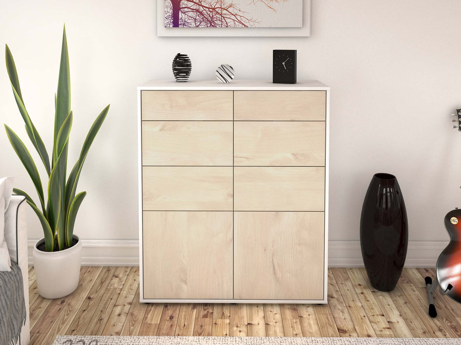 Highboard Katia, Zeder Front (92x108x35cm) - Dekati GmbH