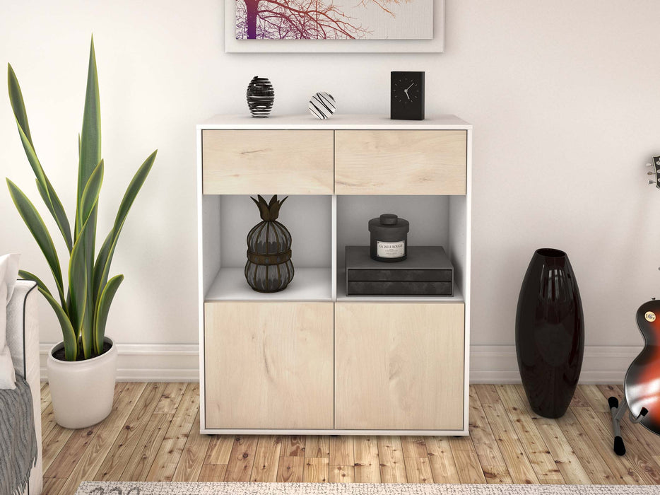 Highboard Ketty, Zeder Front (92x108x35cm) - Dekati GmbH