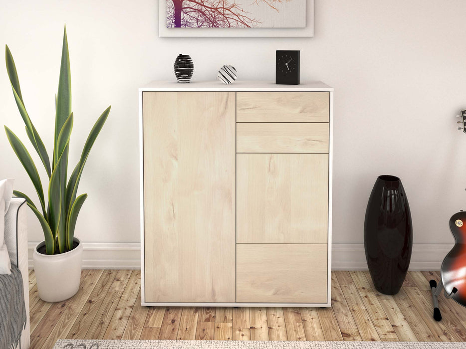 Highboard Kiara, Zeder Front (92x108x35cm) - Dekati GmbH