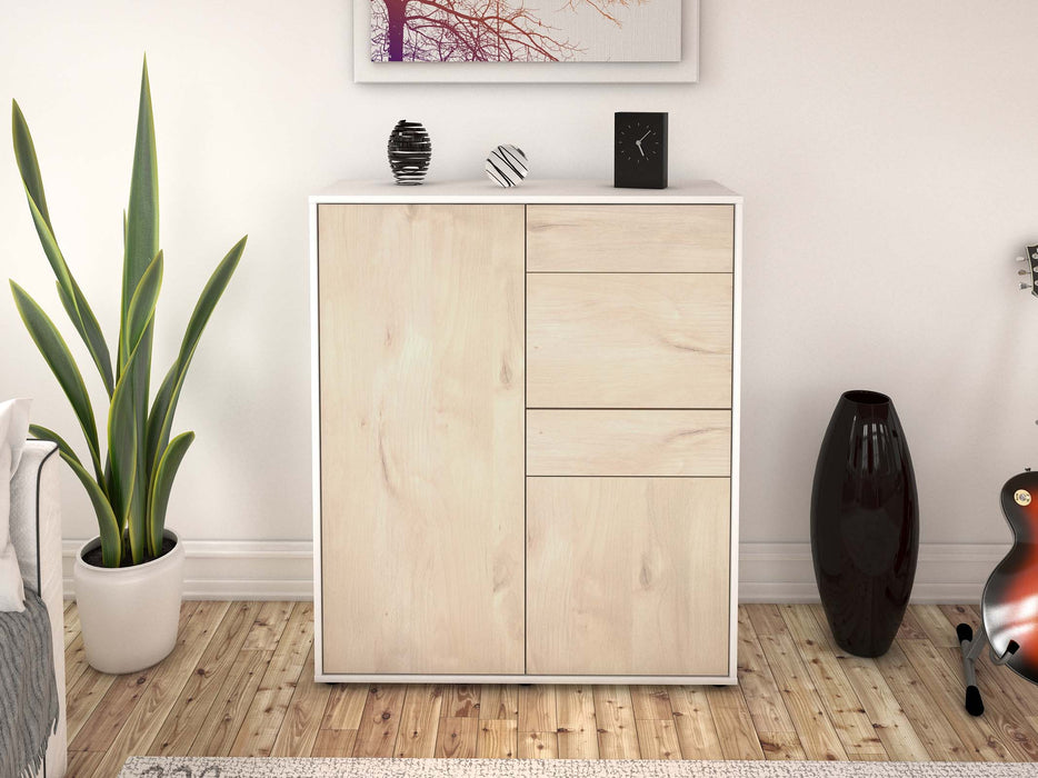 Highboard Laetitia, Zeder Front (92x108x35cm) - Dekati GmbH