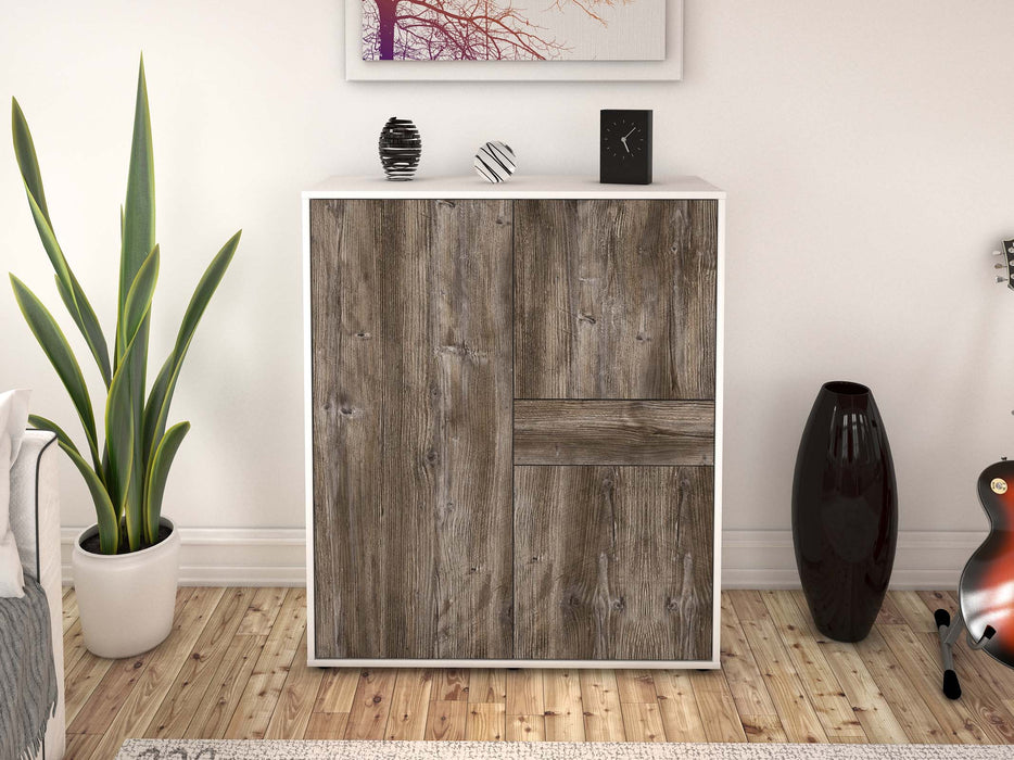 Highboard Lana, Treibholz Front (92x108x35cm) - Dekati GmbH