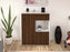 Highboard Larina, Walnuss Front (92x108x35cm) - Dekati GmbH