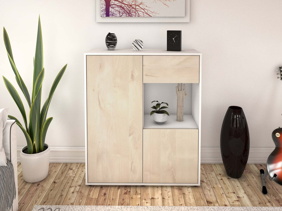 Highboard Larina, Zeder Front (92x108x35cm) - Dekati GmbH