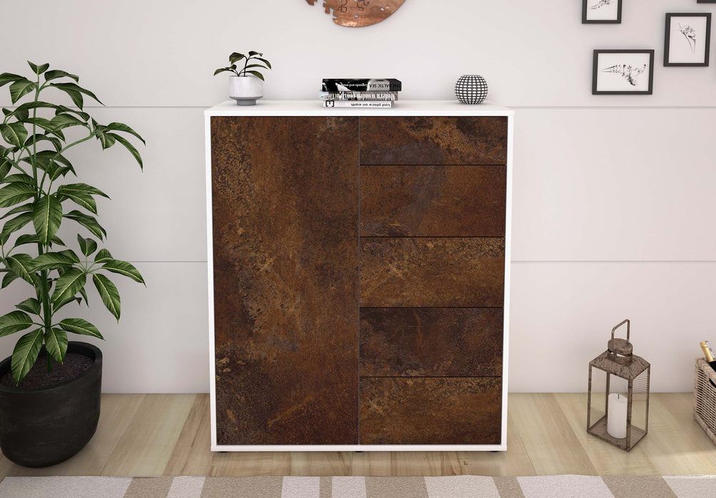 Highboard Laura, Rost Front (92x108x35cm) - Dekati GmbH