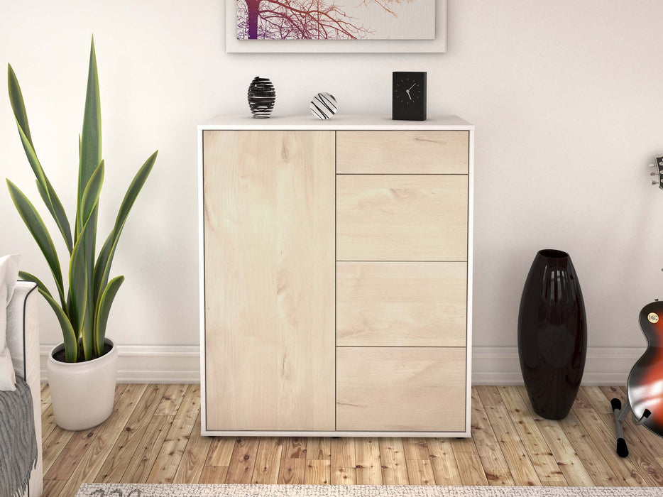 Highboard Lelia, Zeder Front (92x108x35cm) - Dekati GmbH