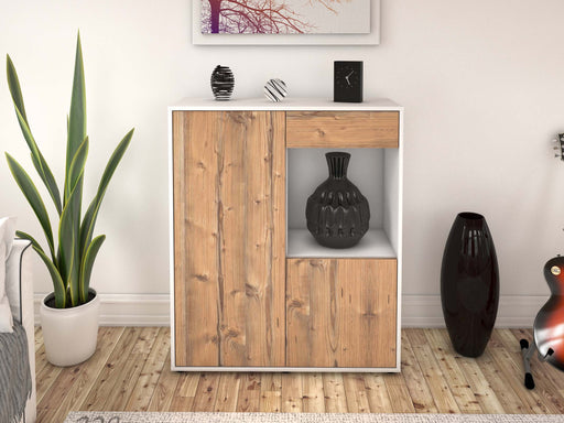 Highboard Lena, Pinie Front (92x108x35cm) - Dekati GmbH