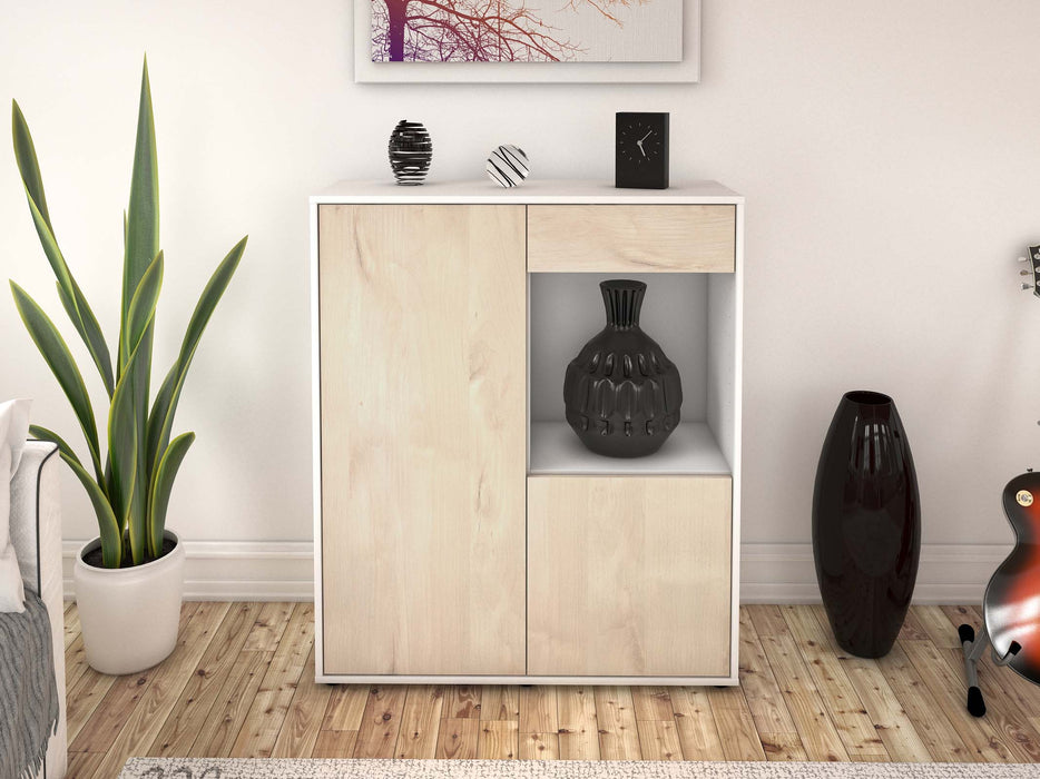 Highboard Lena, Zeder Front (92x108x35cm) - Dekati GmbH