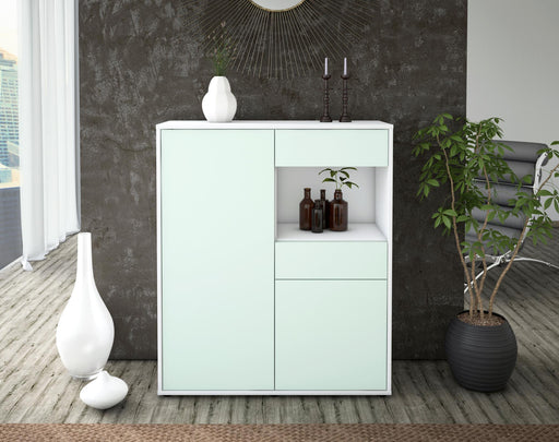 Highboard Leoni, Mint Front (92x108x35cm) - Dekati GmbH