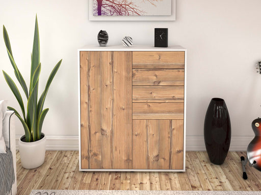 Highboard Leonora, Pinie Front (92x108x35cm) - Dekati GmbH