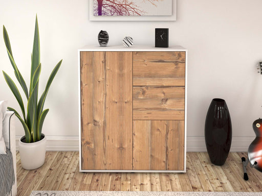 Highboard Letizia, Pinie Front (92x108x35cm) - Dekati GmbH