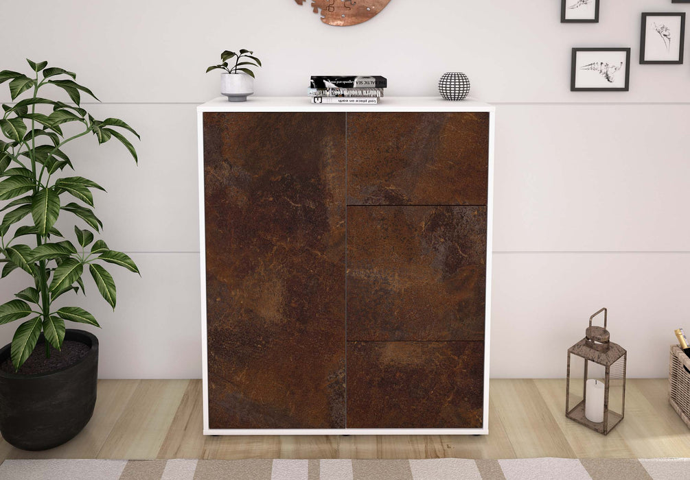 Highboard Lia, Rost Front (92x108x35cm) - Dekati GmbH