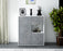 Highboard Lilia, Beton Front (92x108x35cm) - Dekati GmbH