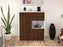 Highboard Lilia, Walnuss Front (92x108x35cm) - Dekati GmbH